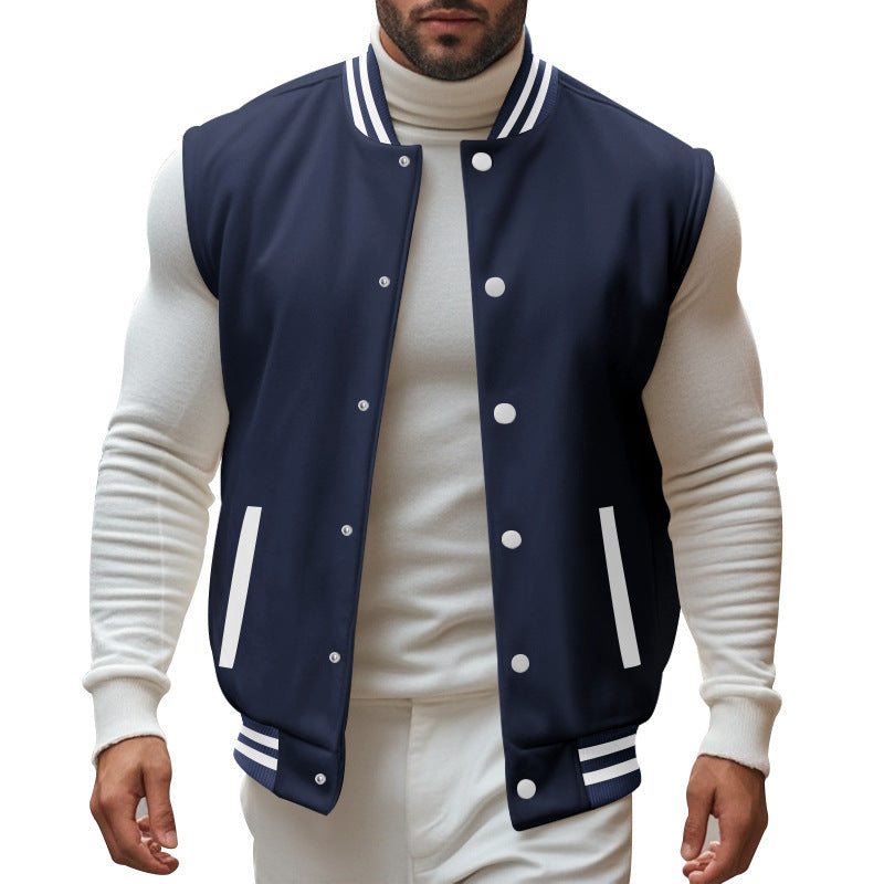 Veste sportive pour hommes avec patte de boutonnage et doublure respirante Chic und Stil
