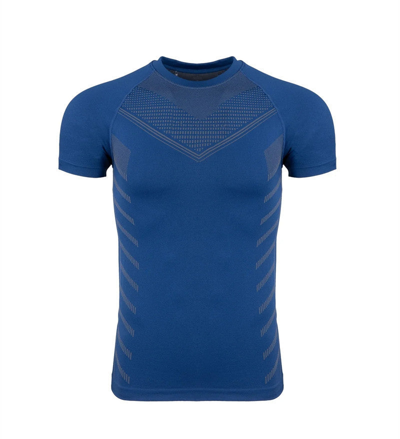 T-shirt de compression sportif pour hommes avec technologies respirantes Chic und Stil