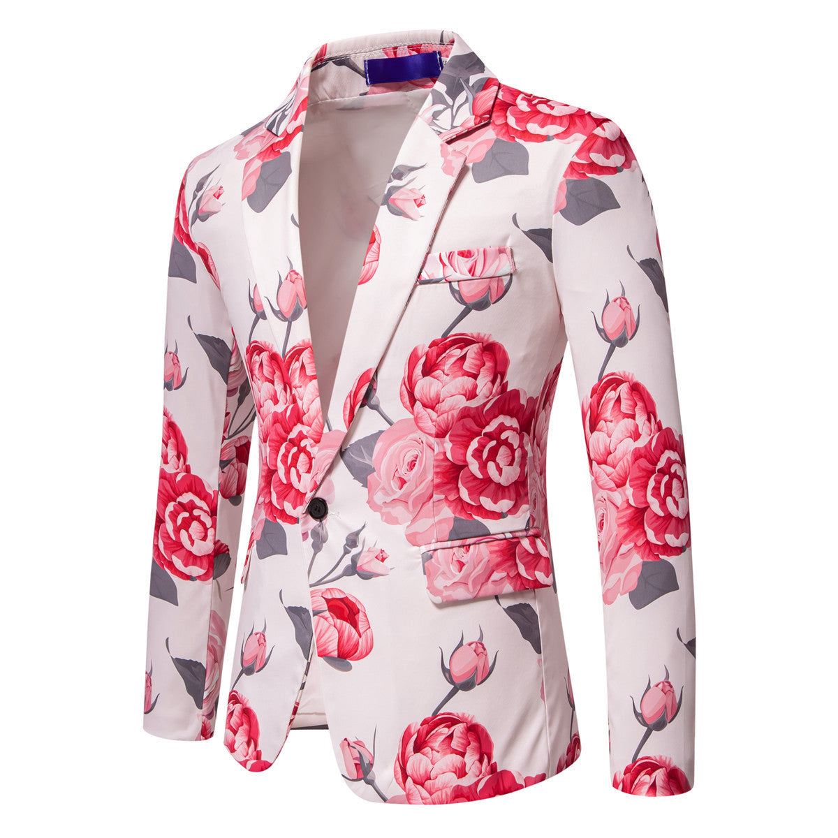 Blazer élégant pour hommes avec design floral Chic und Stil