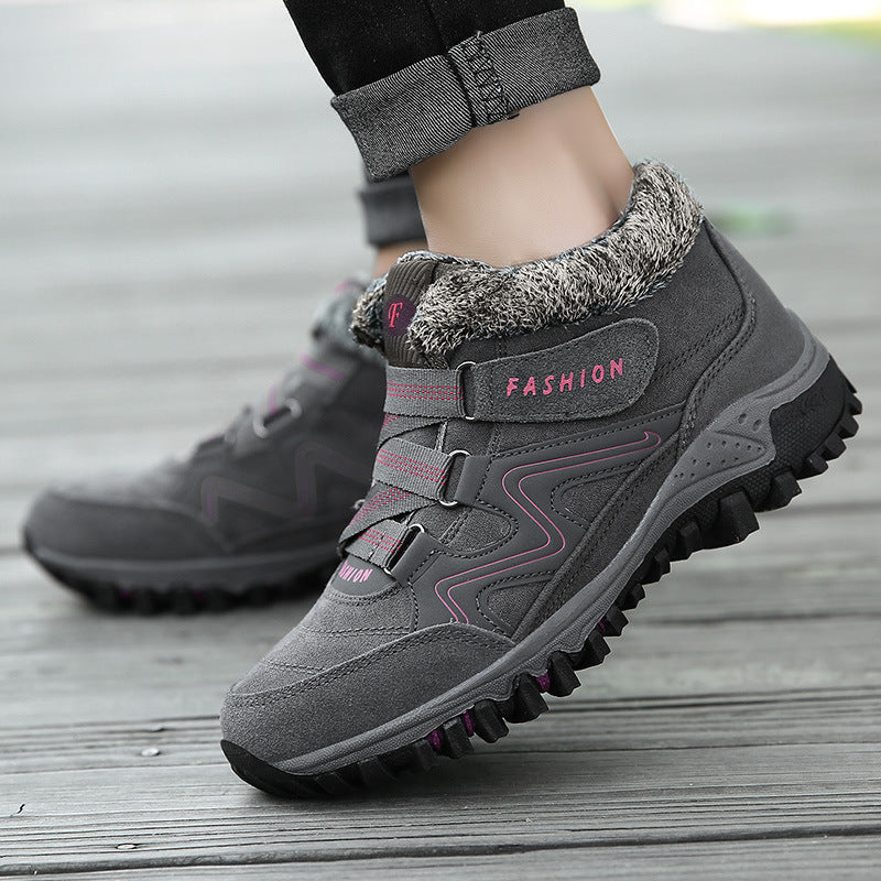 Bottes de randonnée pour femmes avec doublure isolante et semelle antidérapante Chic und Stil
