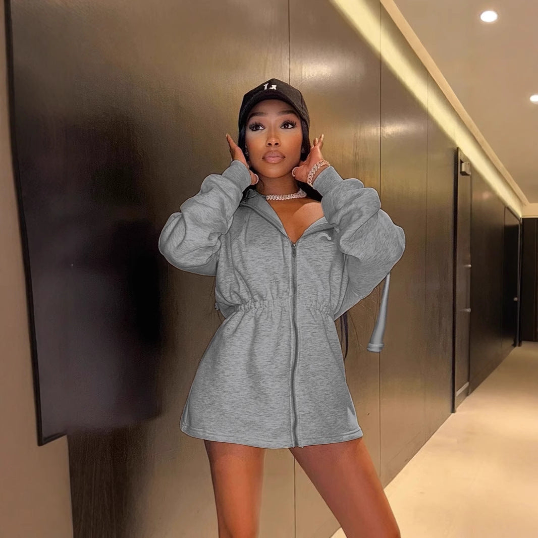 Veste de sport pour femmes avec coupe ajustable et fermeture éclair Chic und Stil
