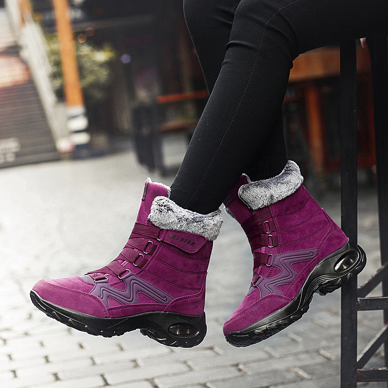 Bottes d'hiver pour femmes avec doublure douce et semelle antidérapante Chic und Stil