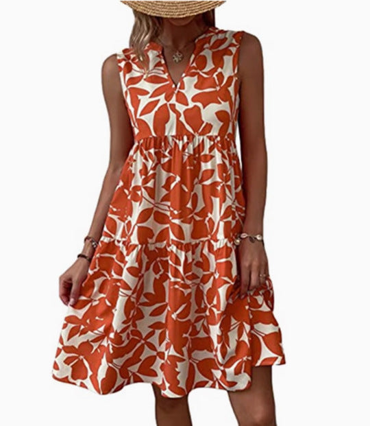 Robe évasée à couches en A pour femmes Chic und Stil