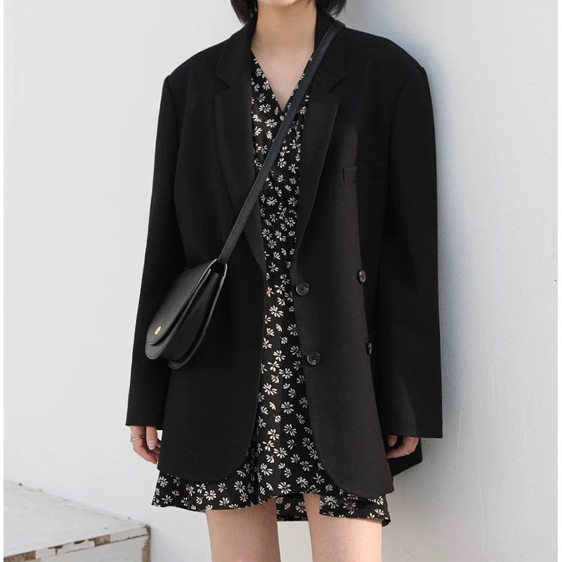 Veste oversize à double boutonnage pour femmes Chic und Stil