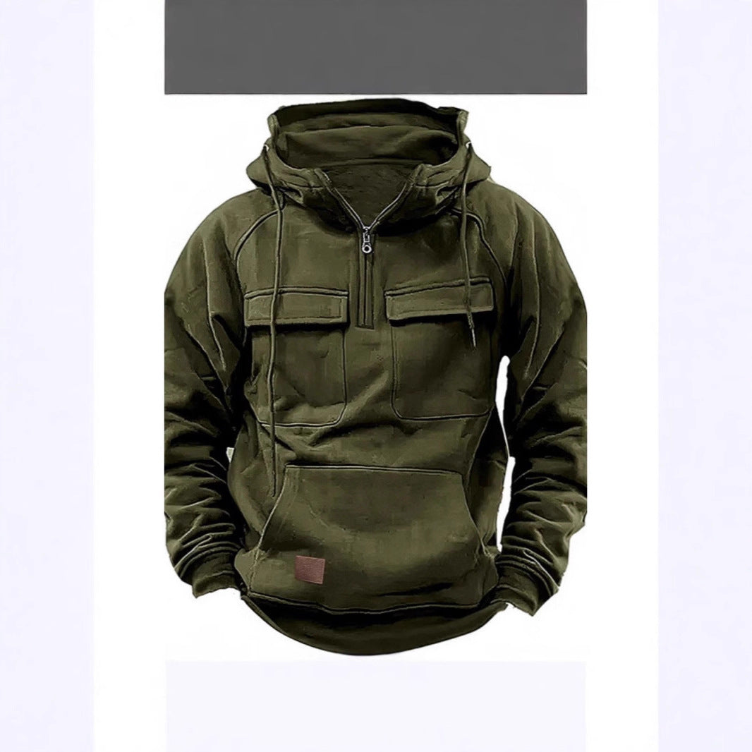 Veste à capuche pratique et chaude pour hommes avec poches Chic und Stil