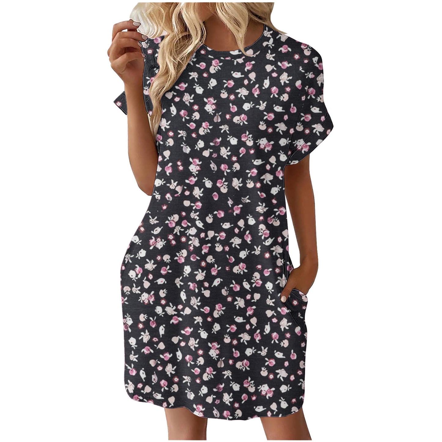 Robe Shift à Imprimé Floral pour Femmes Chic und Stil