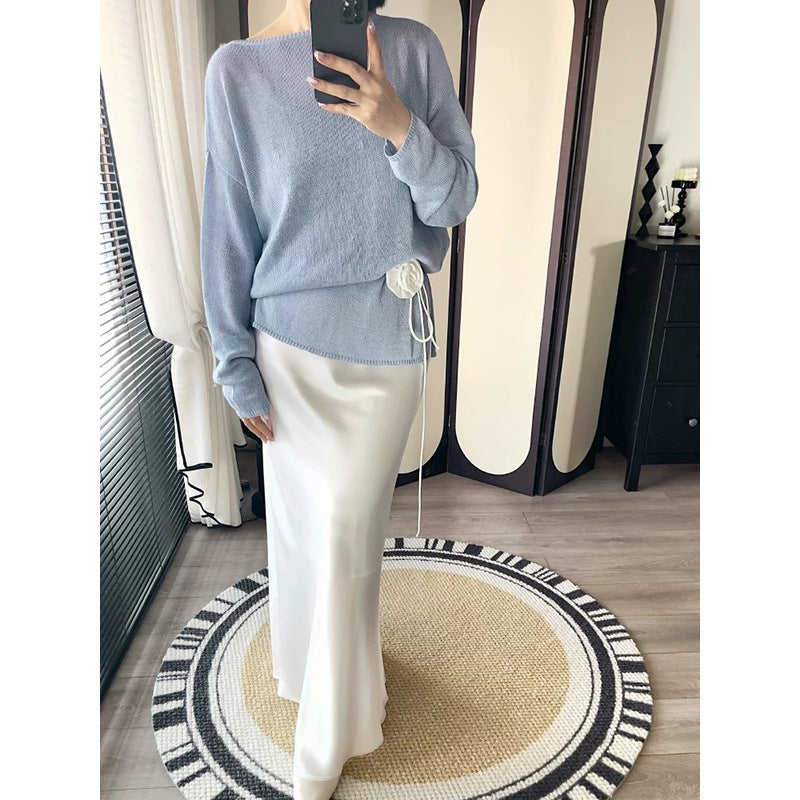 Pull en tricot décontracté pour femme Chic und Stil