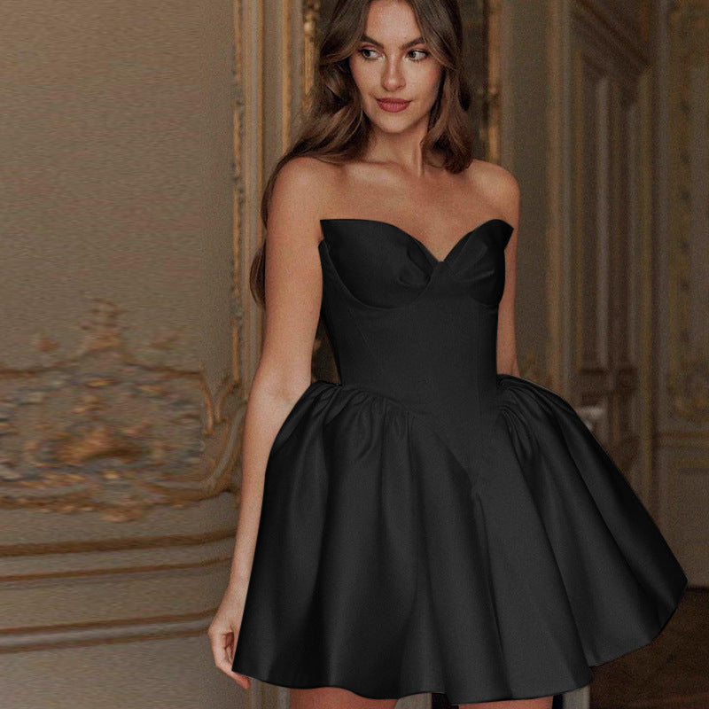 Robe de bal cœur sans manches pour dames Chic und Stil