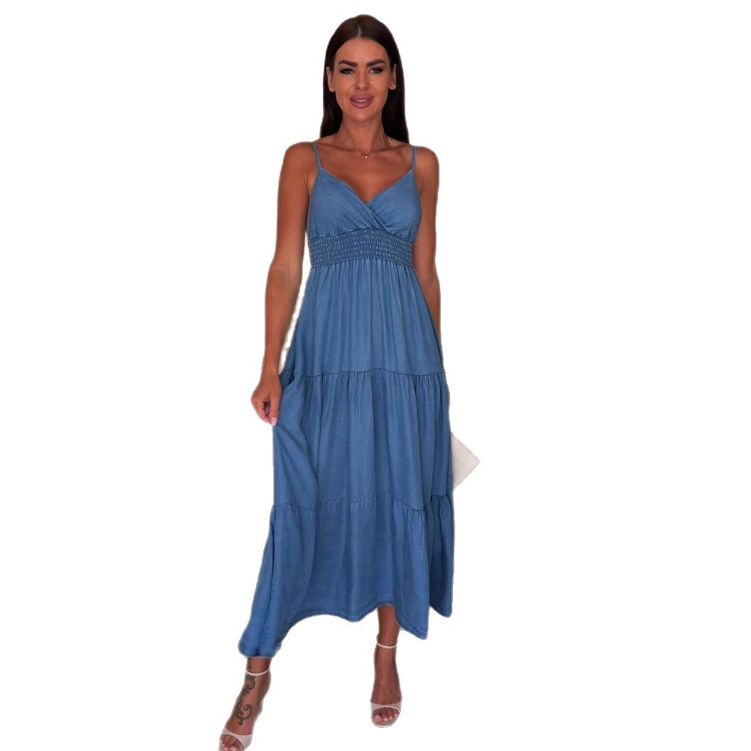 Robe midi élégante pour femmes Chic und Stil