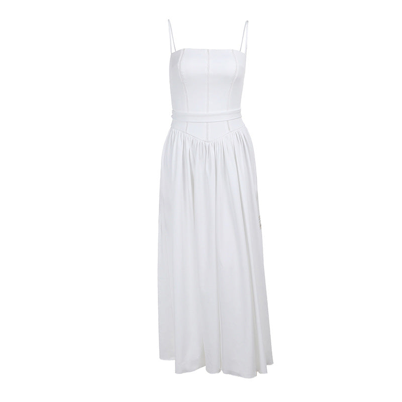 Robe maxi sans bretelles élégante Chic und Stil