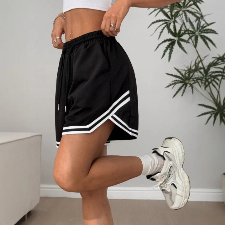 Pantalons de loisirs sportives pour femmes au style décontracté avec taille ajustable Chic und Stil