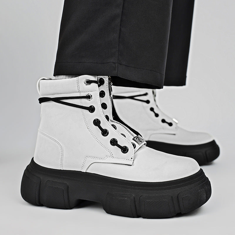 Bottes de combat robustes pour femmes avec semelle antidérapante et système de laçage innovant Chic und Stil