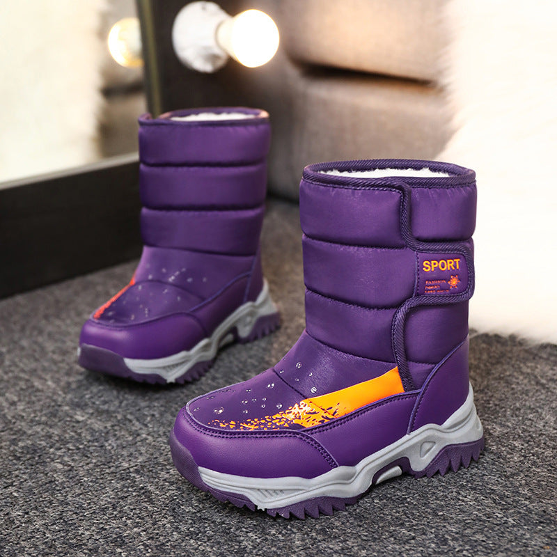 Bottes d'hiver imperméables pour femmes avec semelle antidérapante et doublure isolante Chic und Stil