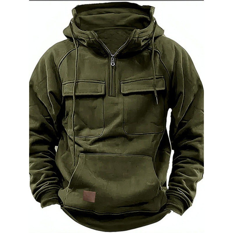 Veste à capuche pratique et chaude pour hommes avec poches Chic und Stil