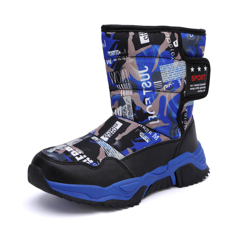 Bottes d'hiver sportives pour femmes avec semelle antidérapante et doublure isolante Chic und Stil