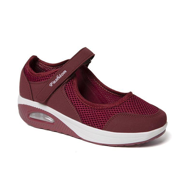 Baskets Slip-On Confortables pour Femmes avec Structure en Maille Respirante Chic und Stil