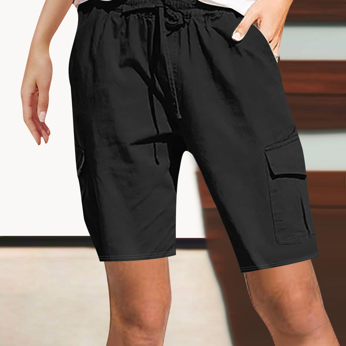 Shorts cargo utilitaires pour femmes Chic und Stil