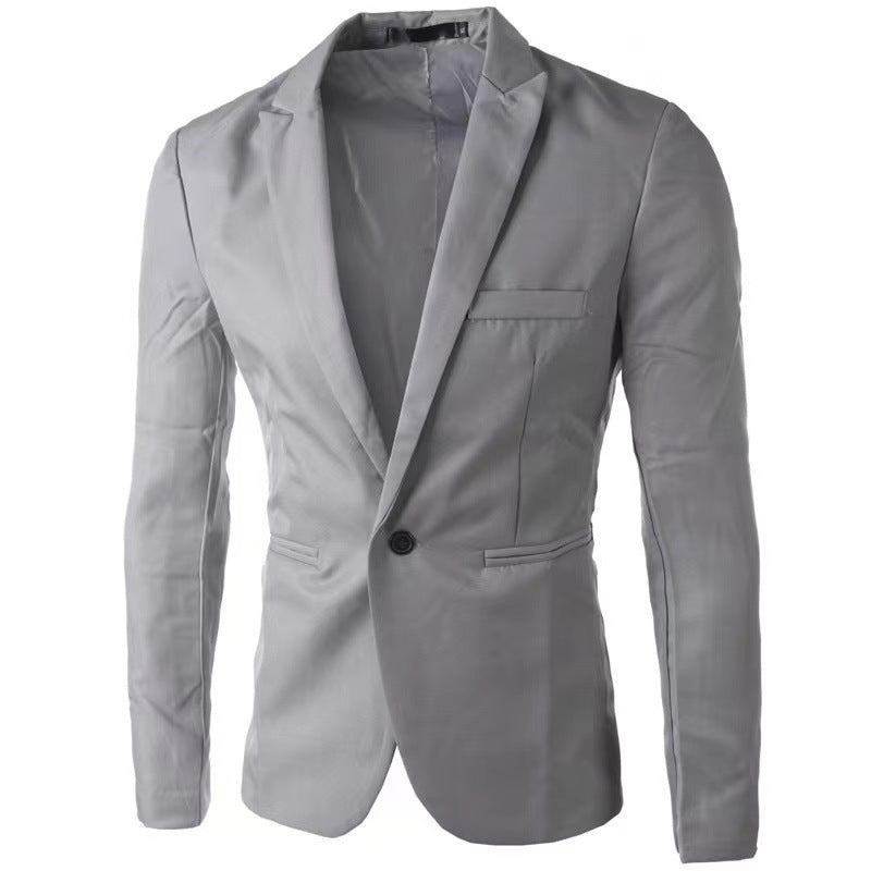 Blazer élégant pour hommes avec coupe slim et accents fins Chic und Stil