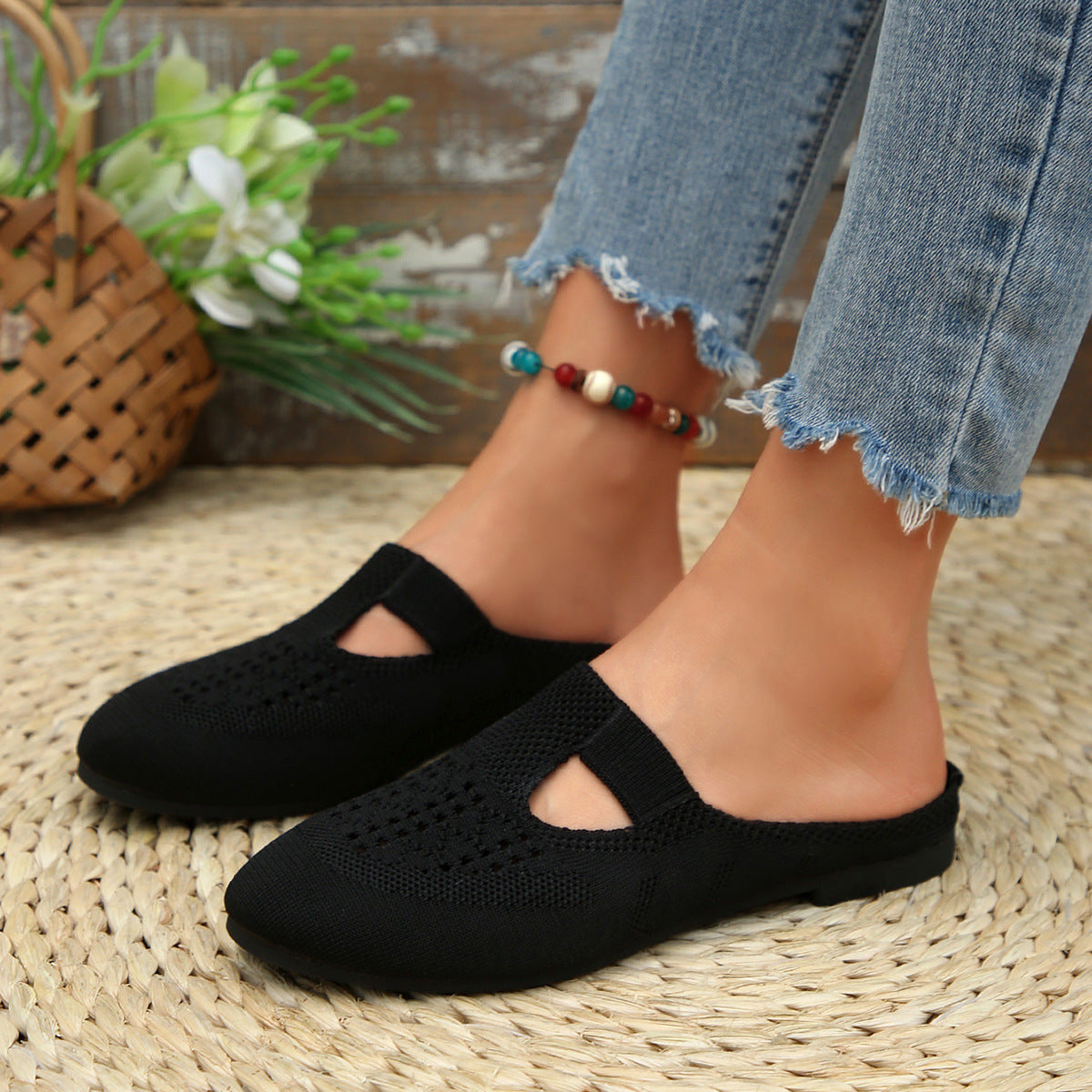 Botte en tricot stretch innovante pour femmes Chic und Stil