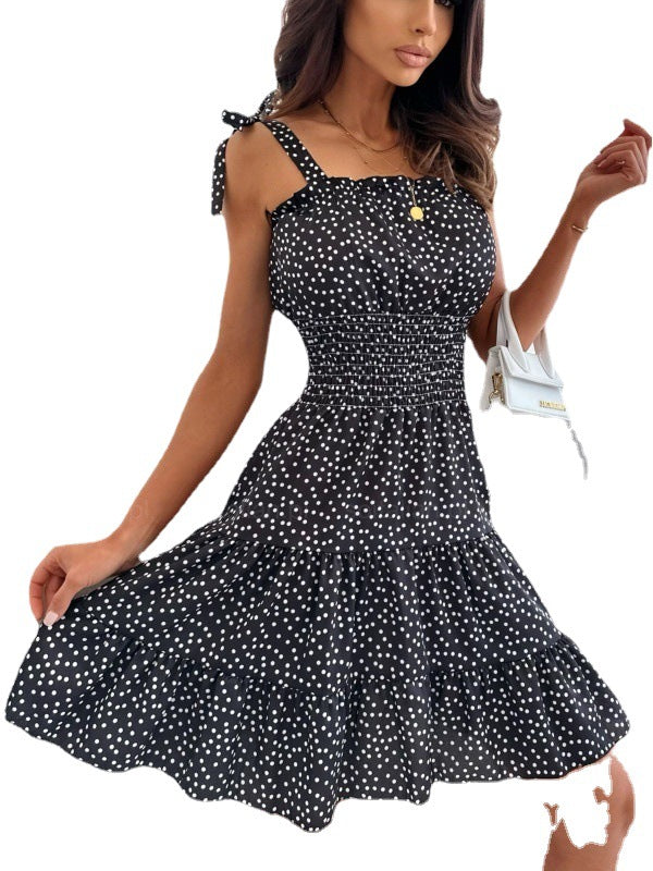 Robe mini à volants pour femmes Chic und Stil