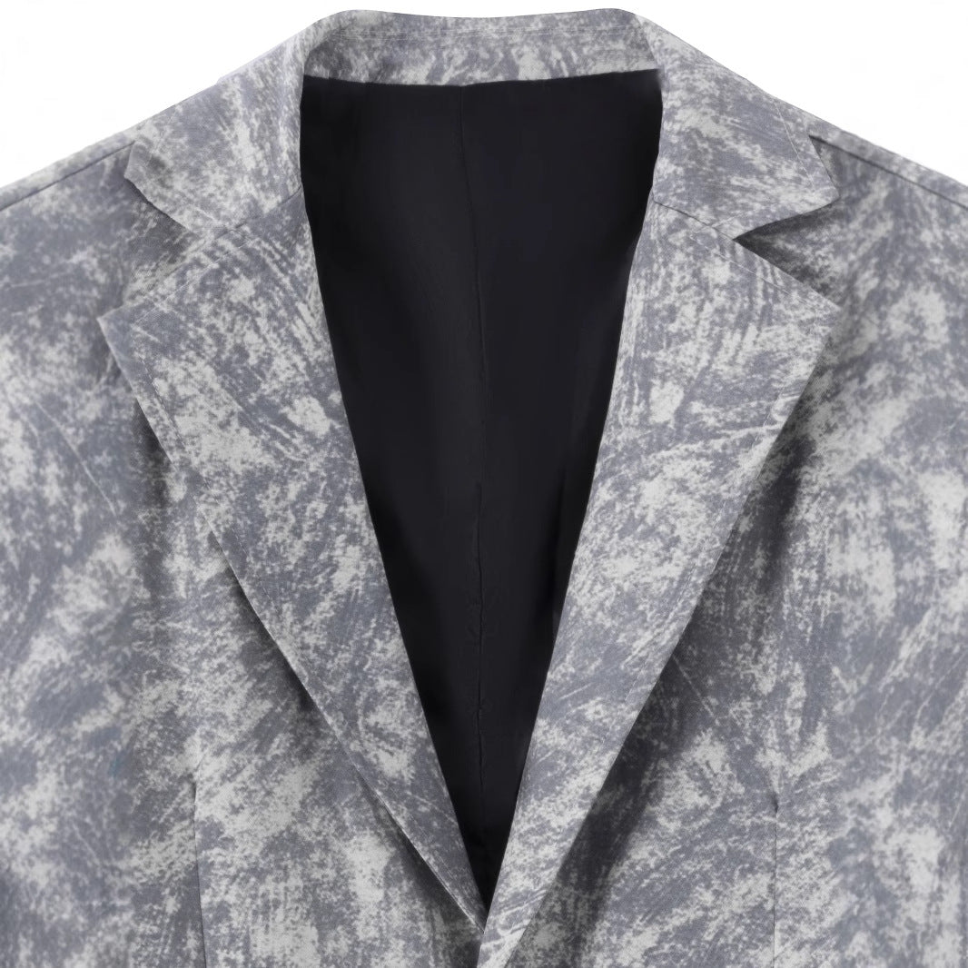 Blazer tendance pour hommes avec un motif moderne Chic und Stil