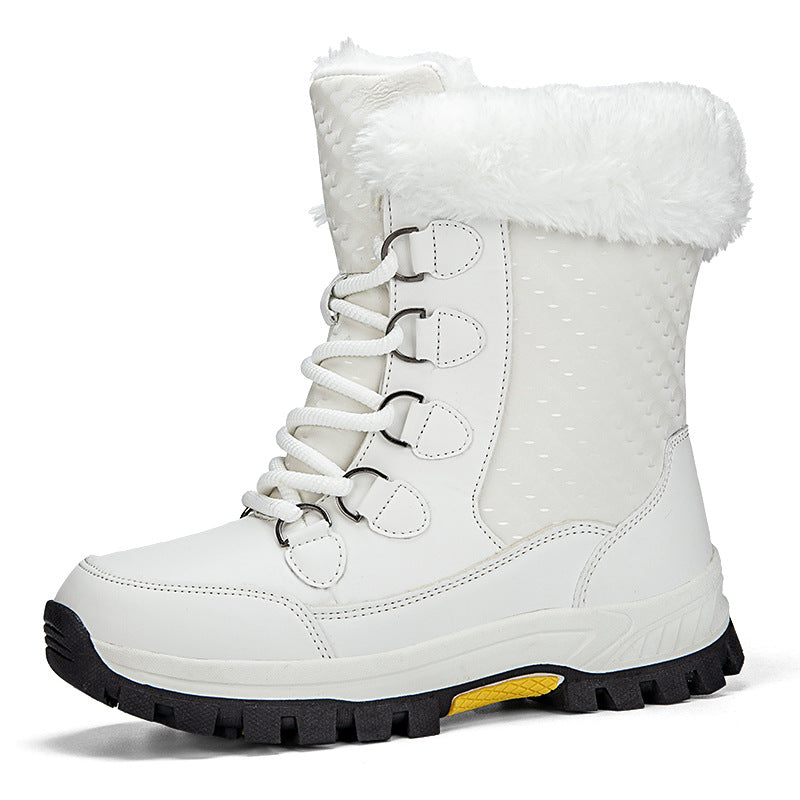 Bottes de randonnée d'hiver pour femmes avec doublure isolante et semelle antidérapante Chic und Stil