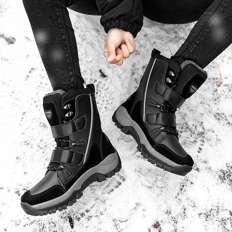 Bottes d'hiver pour femmes avec doublure isolante et semelle antidérapante Chic und Stil