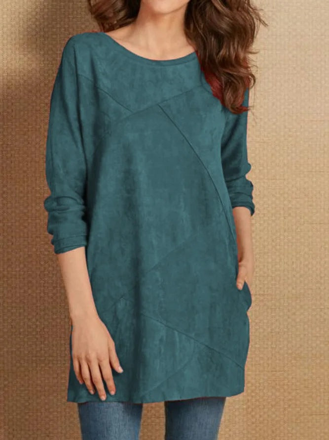 Tunique femme au design asymétrique et en matériau doux Chic und Stil
