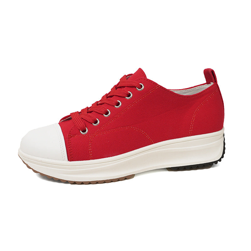 Dames Baskets Confortables avec Semelle en Caoutchouc Élégante Chic und Stil