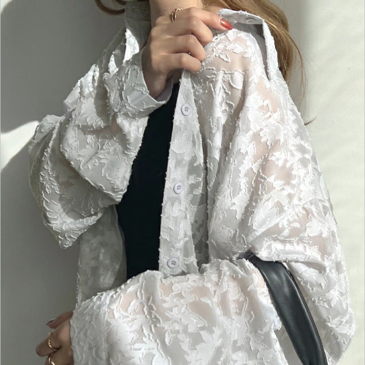 Veste kimono en dentelle pour femmes Chic und Stil