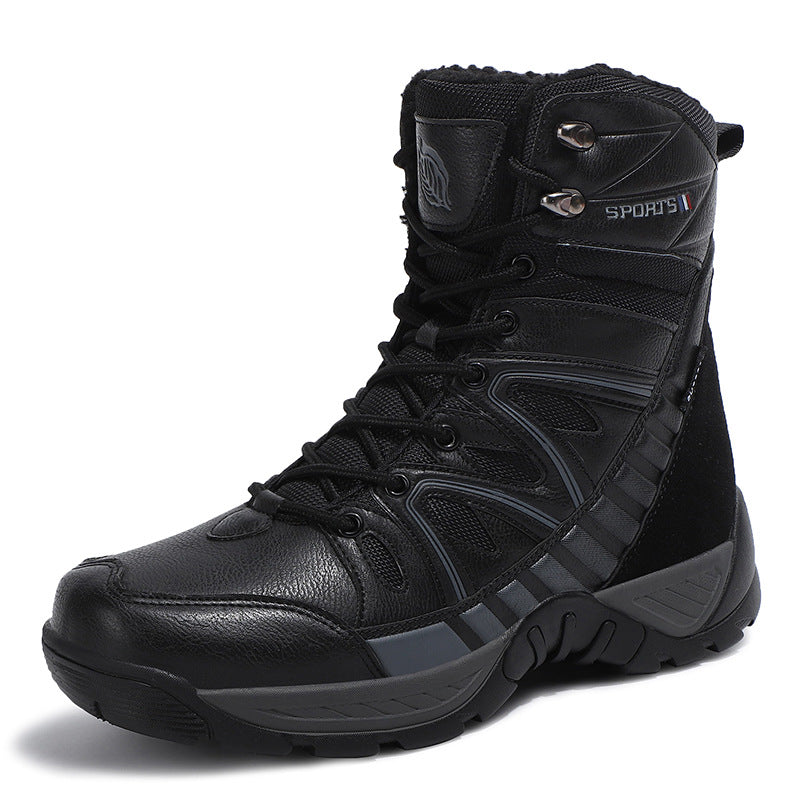 Bottes de trekking d'hiver imperméables pour femmes avec doublure isolante et semelle antidérapante Chic und Stil