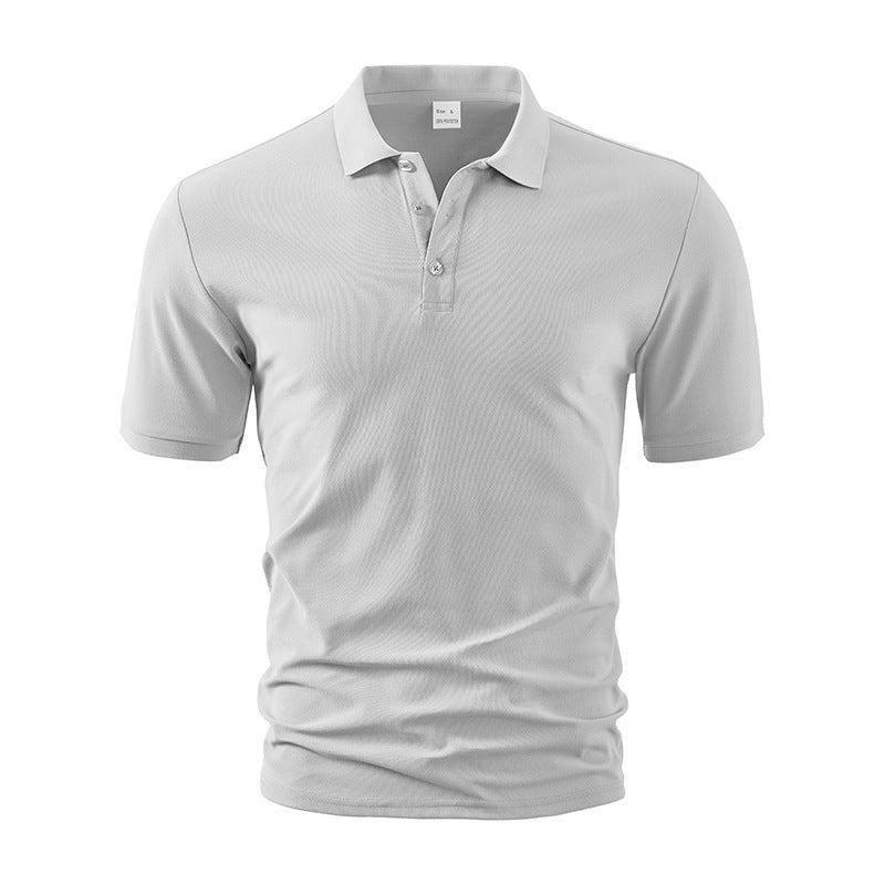 Polo pour hommes en matériau fonctionnel respirant avec une coupe moderne Chic und Stil