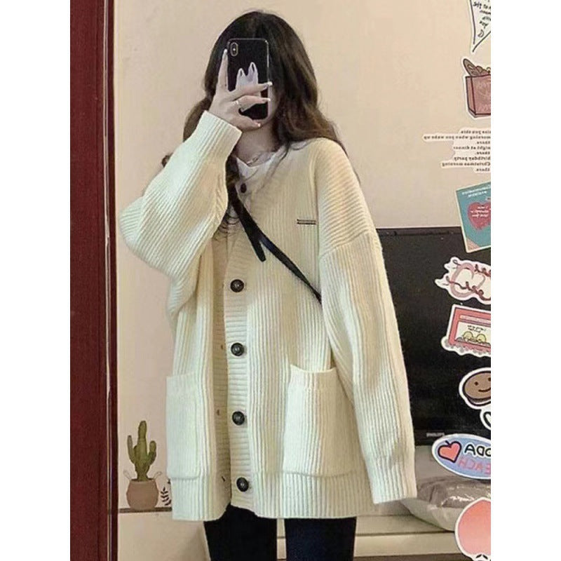 Cardigan en grosse maille pour femmes avec poches et coupe douce Chic und Stil