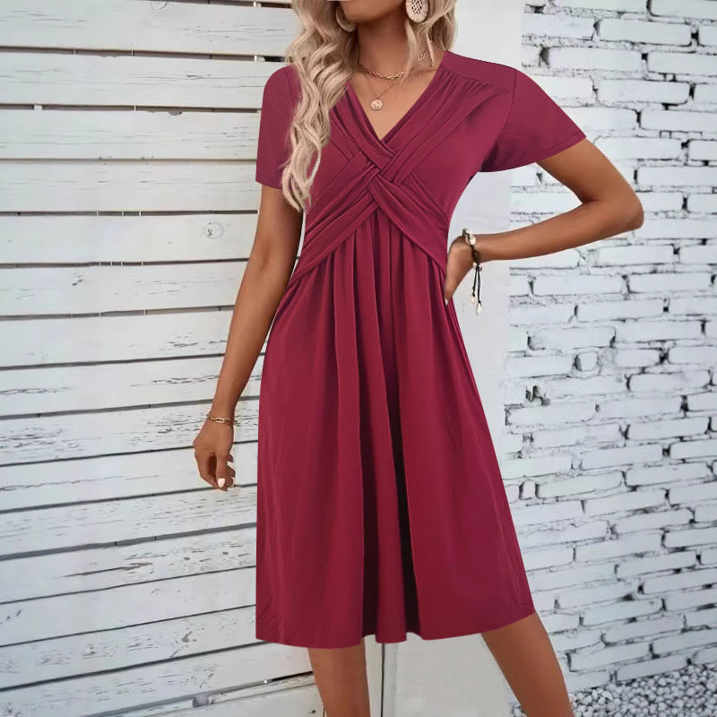 Combinaison pour femmes avec un design enveloppant ajusté et un élégant décolleté en V Chic und Stil