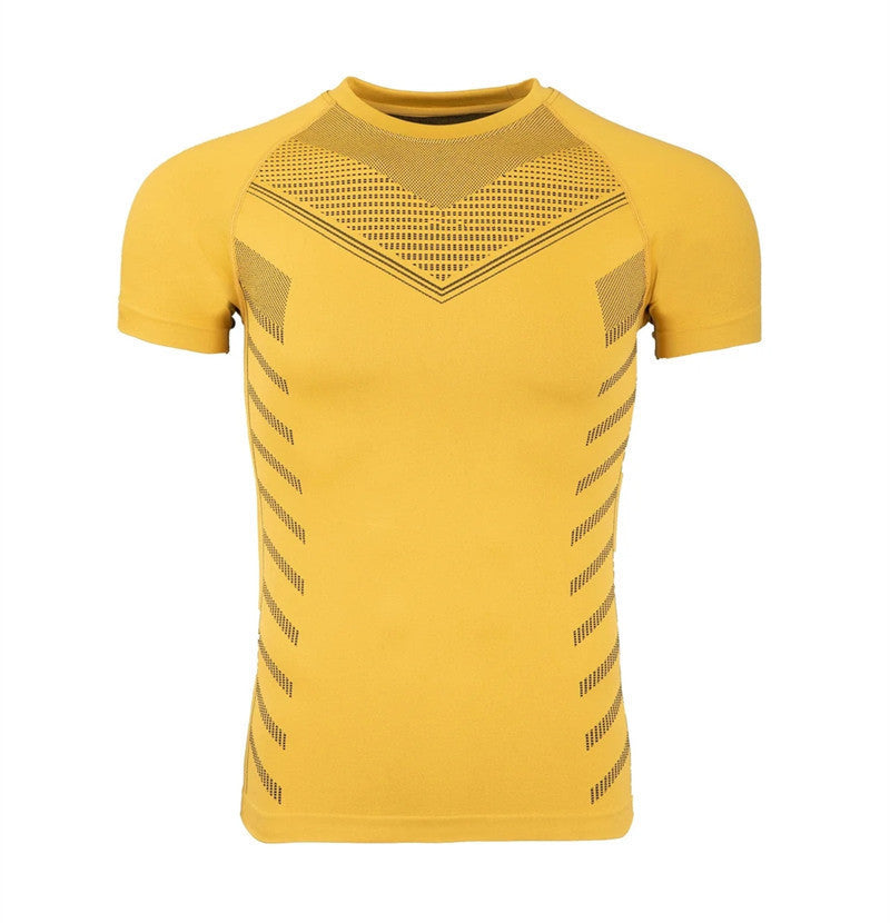 T-shirt de compression sportif pour hommes avec technologies respirantes Chic und Stil