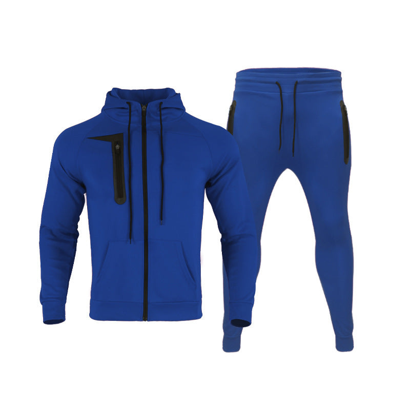 Veste de sport pour hommes avec matériau fonctionnel respirant et poches zippées pratiques Chic und Stil
