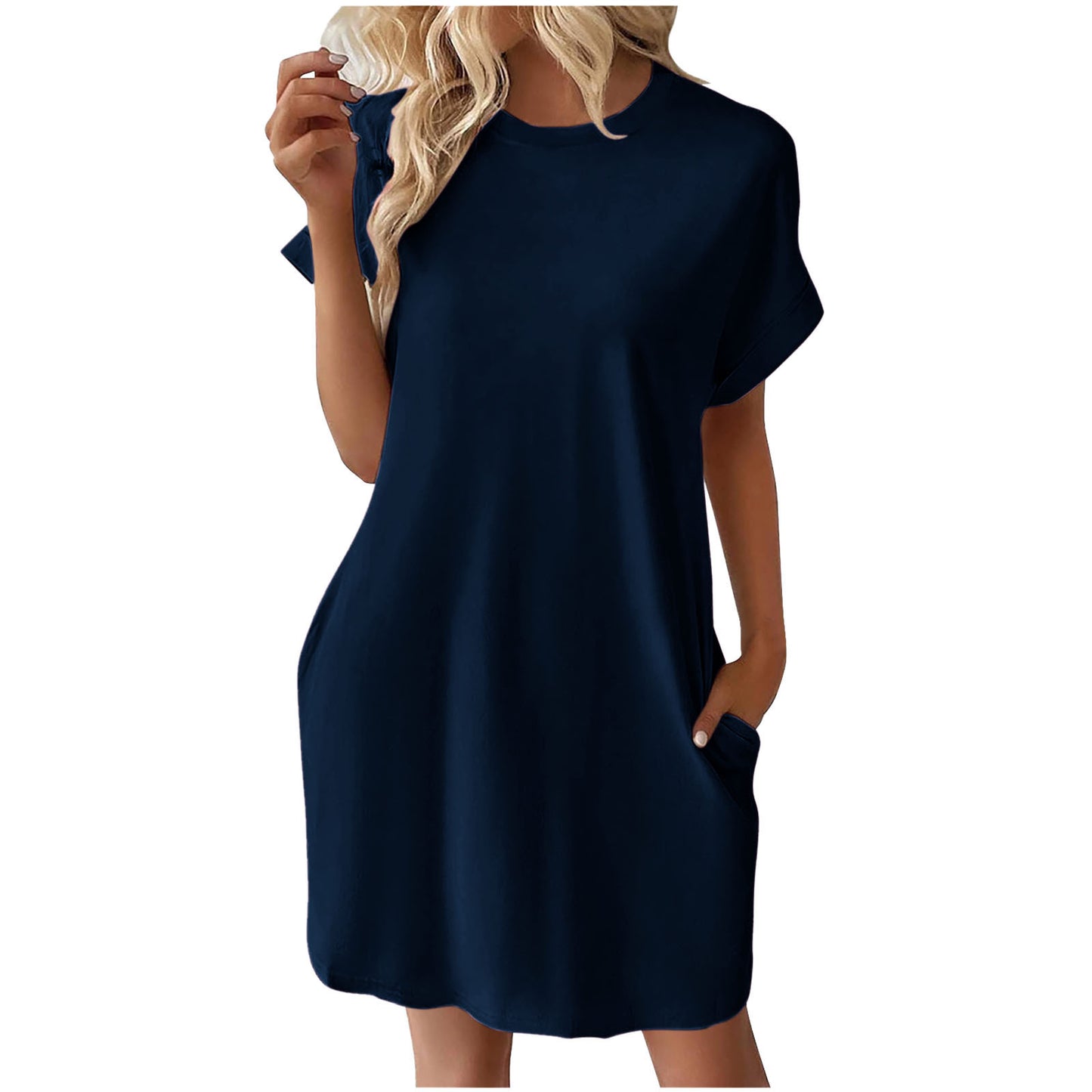 Robe t-shirt décontractée à poches Chic und Stil