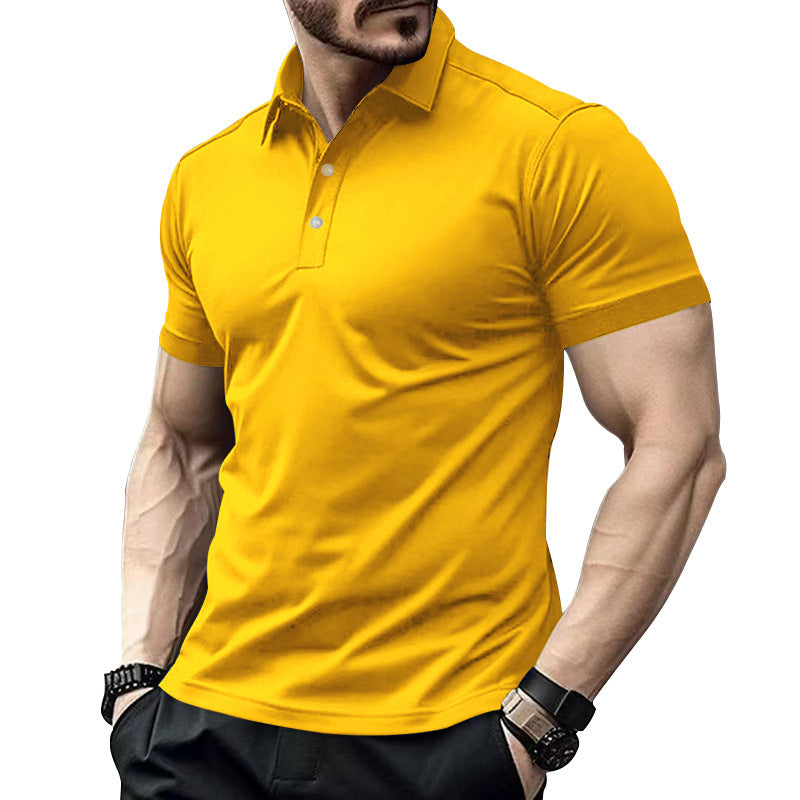 Hommes Polo à manches courtes de haute qualité avec technologie respirante et coupe moderne Chic und Stil