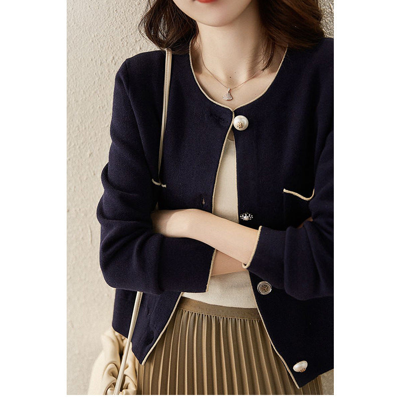 Cardigan ajusté pour femmes avec détails de poches Chic und Stil