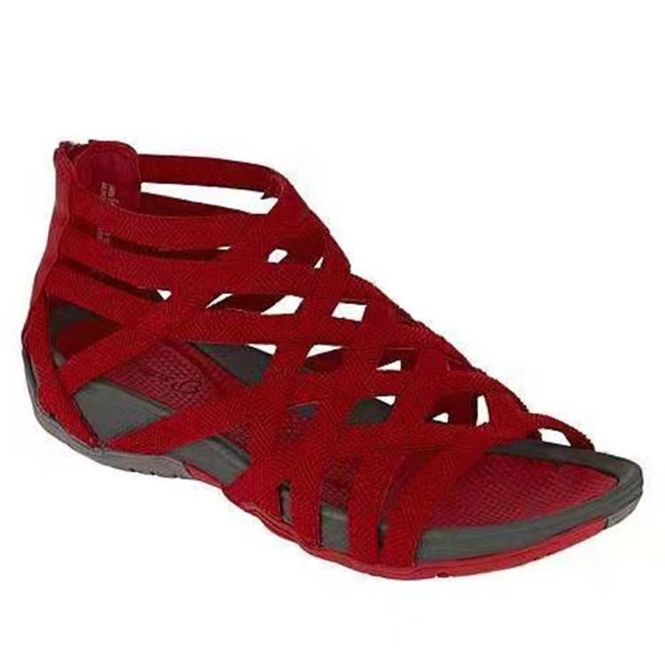 Sandales de bain confortables pour femmes avec une surface respirante et une semelle flexible Chic und Stil
