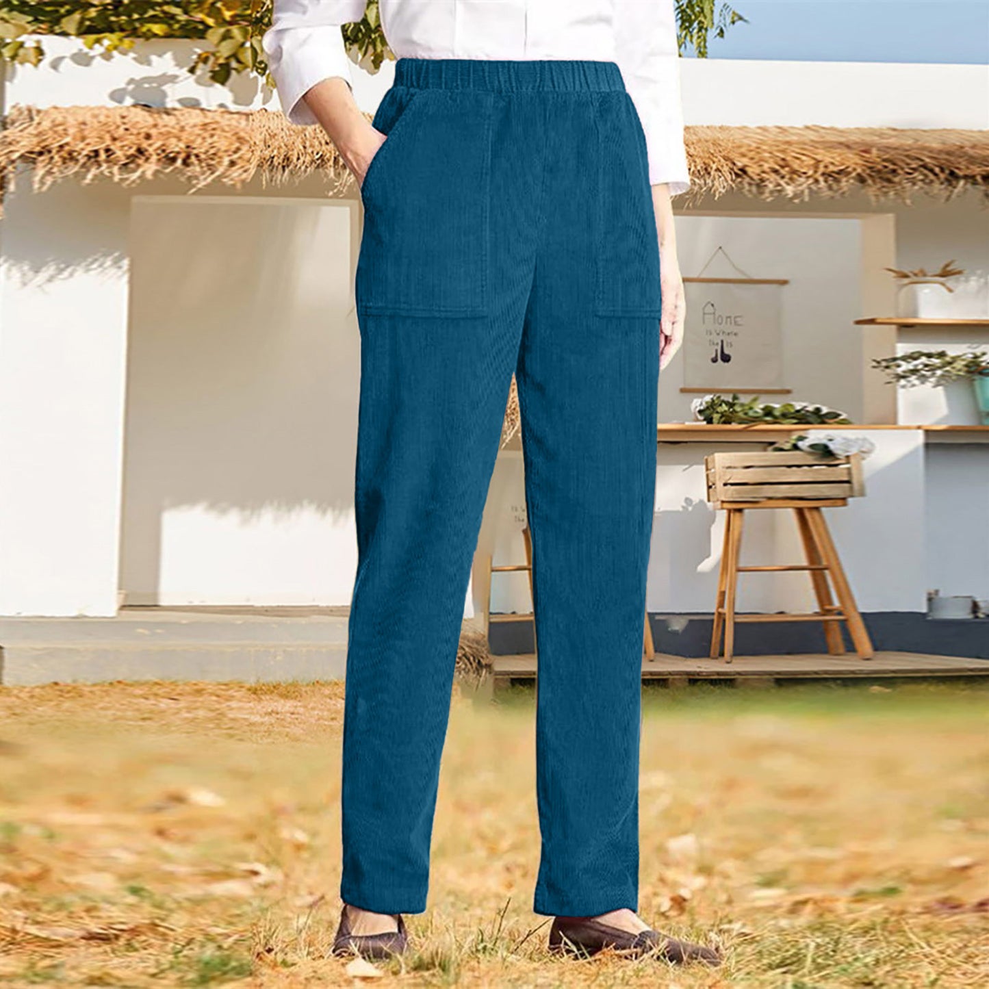 Pantalons larges de loisirs pour femmes Chic und Stil