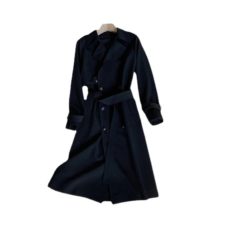 Manteau trench pour femme à double boutonnage avec ceinture Chic und Stil