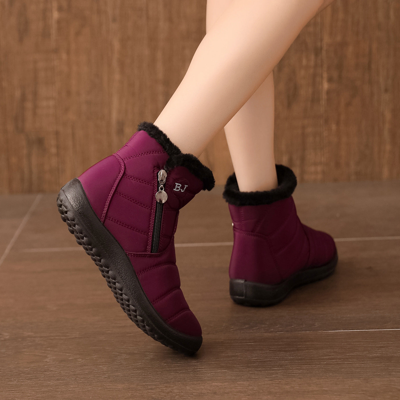 Bottes d'hiver chaudes et imperméables pour femmes Chic und Stil