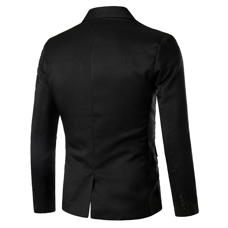 Blazer de smoking élégant pour homme avec col satiné Chic und Stil