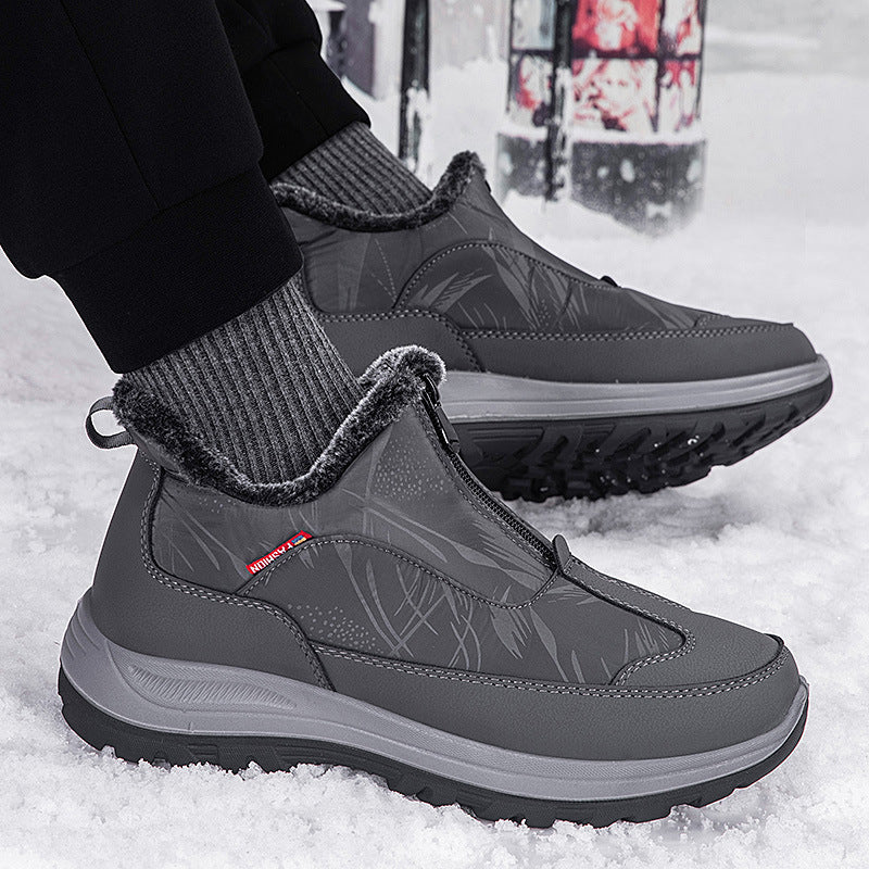 Bottes d'hiver thermiques pour femmes avec une tige déperlant et une doublure douillette Chic und Stil