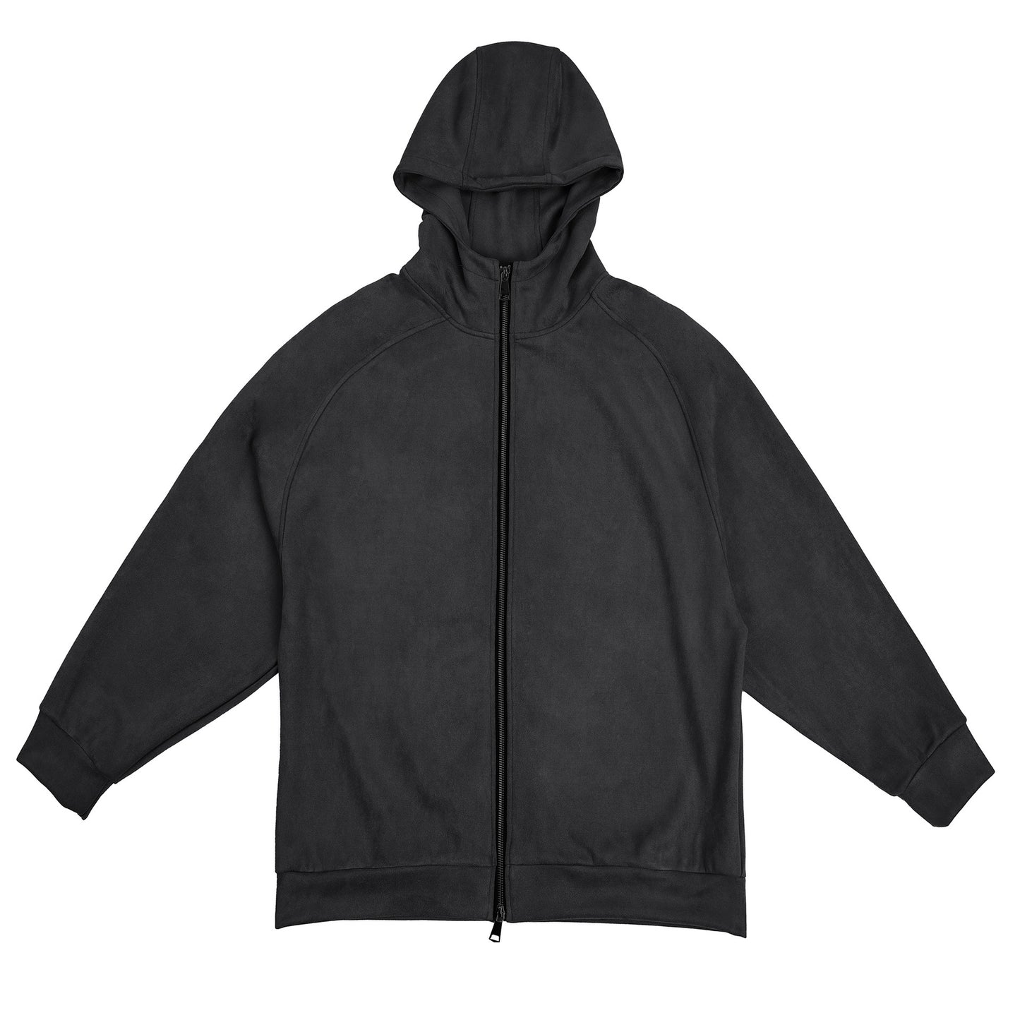 Dames Fleece-Hoodie avec une pratique fermeture éclair sur le devant et une coupe confortable Chic und Stil