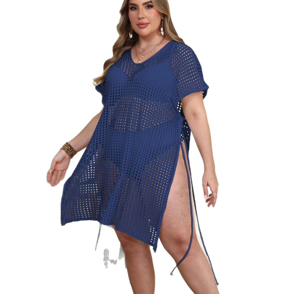 Tunique de couverture en crochet pour femmes Chic und Stil
