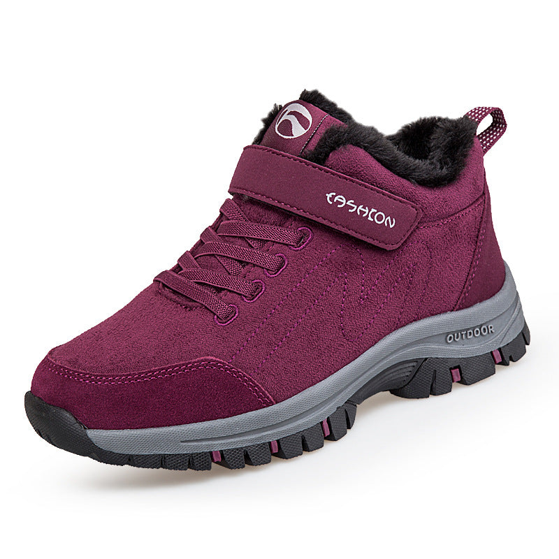 Bottes de randonnée d'hiver pour femmes avec doublure isolante et semelle antidérapante Chic und Stil