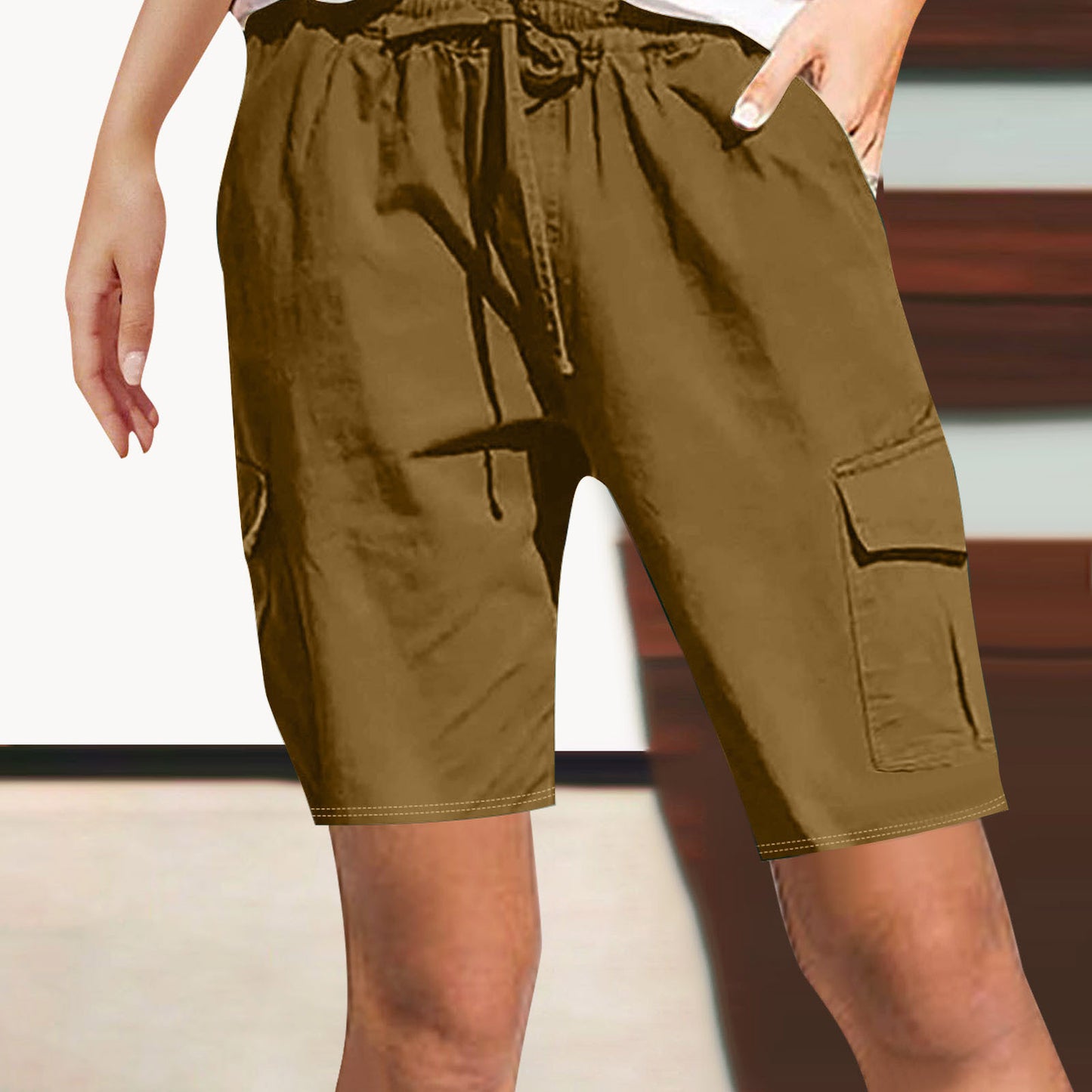 Shorts cargo utilitaires pour femmes Chic und Stil