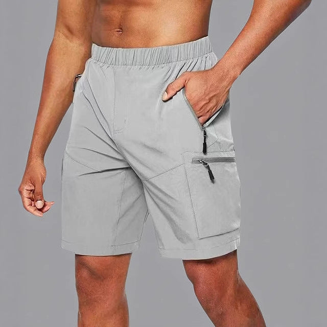 Shorts fonctionnels pour hommes avec taille élastique et poches zippées pratiques Chic und Stil